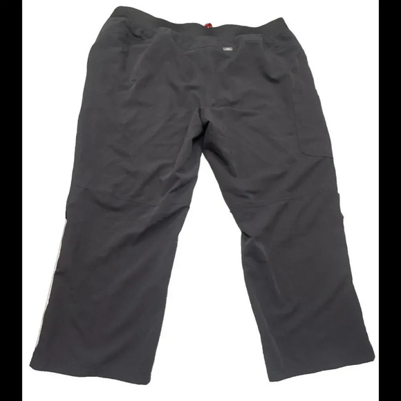 Figs Preppy Designer Medical Surgical Tech Active High Waist Gray Scrub Pant 4XL - Picture 2 of 14